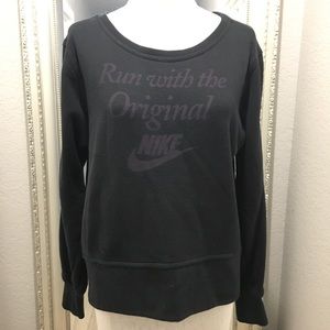 NIKE RUNNING CREW-NECK PULLOVER SWEATSHIRT